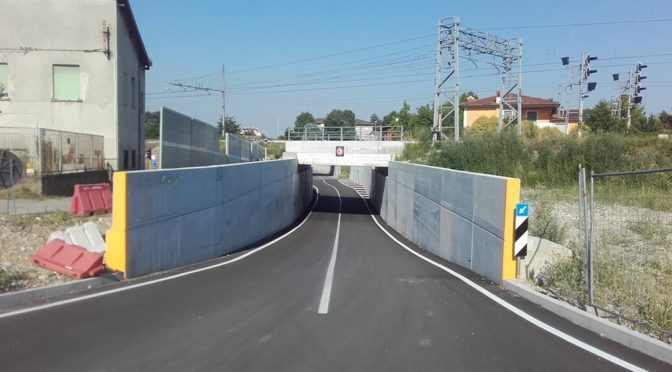 APERTO IL NUOVO SOTTOPASSO PER IL ROCCOLO, UN’OPERA ATTESA DA ANNI