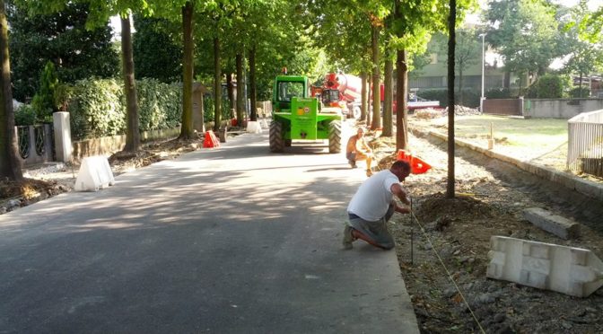 MANUTENZIONE DELLA CITTA’. TANTI PICCOLI INTERVENTI.