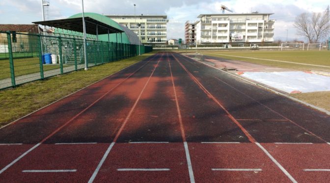 PISTA DI ATLETICA: LAVORI IN CORSO