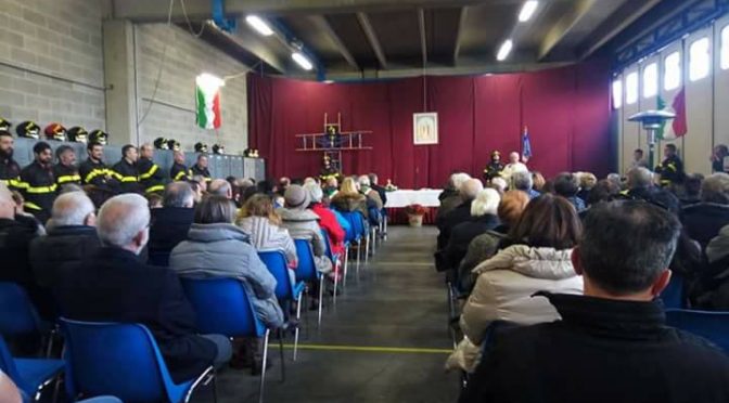 SANTA BARBARA: IL ‘GRAZIE’ AI VIGILI DEL FUOCO