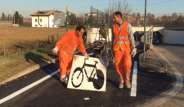 SEGNALETICA ORIZZONTALE: ULTIMI INTERVENTI DEL 2016