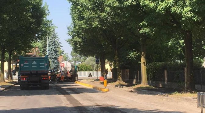VIA BIGNAMINI: AL VIA L’ASFALTATURA