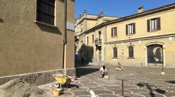 PIAZZALE DEL SANTUARIO: SI COMPLETA LA RIQUALIFICAZIONE