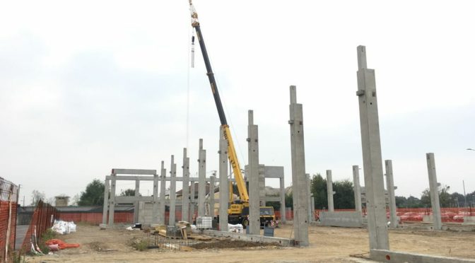 POLO FIERISTICO: I LAVORI PROCEDONO SPEDITAMENTE