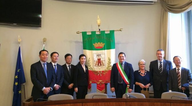 DELEGAZIONE DELLA CONTEA DI LINSHU (CINA) A TREVIGLIO