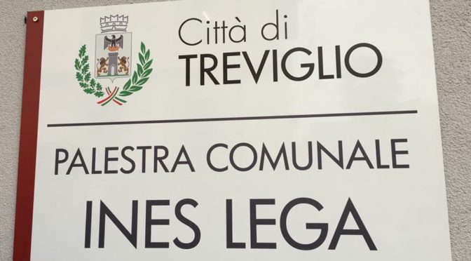 LA PALESTRA DI VIA BELLINI INTITOLATA AD INES LEGA