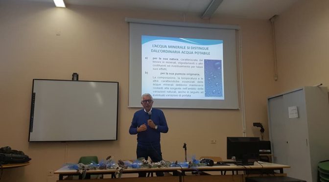 ALL’ISTITUTO ARCHIMEDE SI PARLA DI ACQUE MINERALI E POTABILI