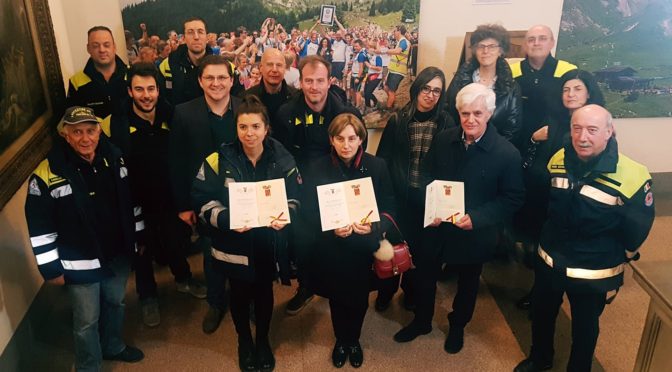 UNA BENEMERENZA PER LA PROTEZIONE CIVILE, IL CANTONI E L’ARCHIMEDE