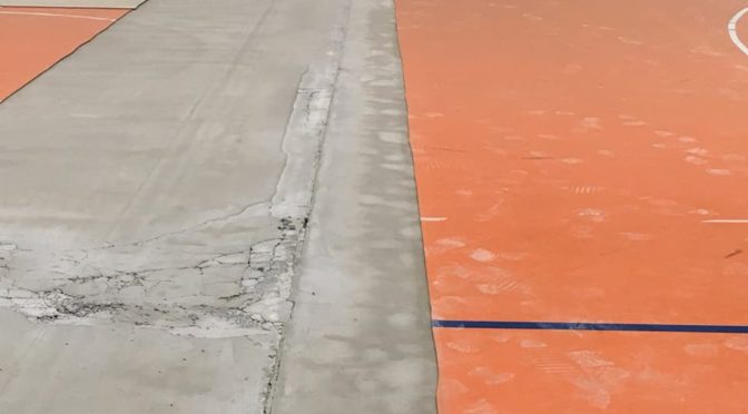 SCUOLE E SPORT: INIZIATI I LAVORI PER LA RIQUALIFICAZIONE DEL PAVIMENTO DELLA PALESTRA DELLA FRAZIONE GEROMINA