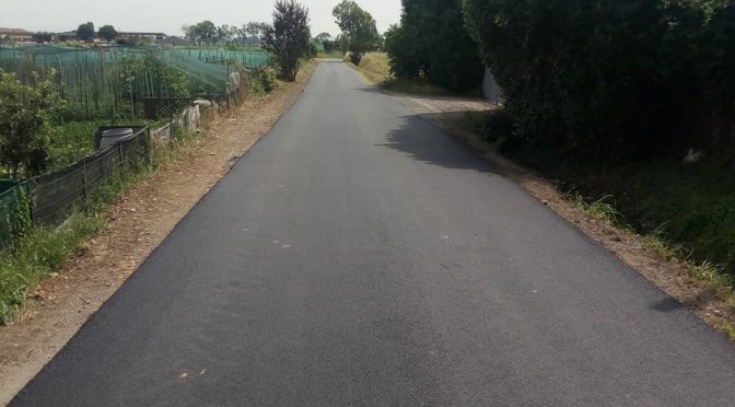 STRADE RURALI – MANUTENZIONI IN CORSO