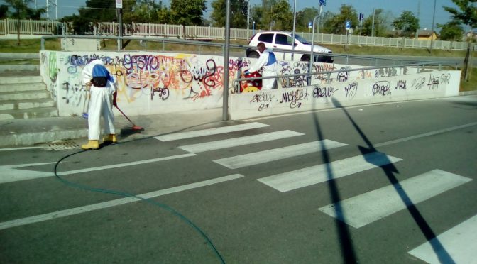 DECORO URBANO: PULIZIA E LAVAGGIO STRAORDINARI DI STRADE, PIAZZE E MONUMENTI