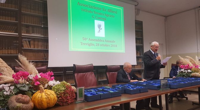 50esima assemblea annuale dell’Associazione ex Allievi dell’Istituto Tecnico Agrario “Cantoni”