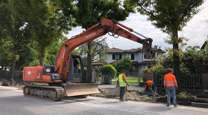 🚧 LAVORI IN CORSO IN VIA COLOMBO (ZONA NORD)