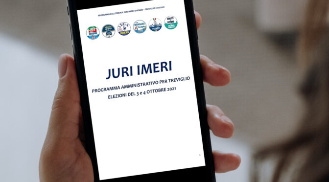 ECCO IL NOSTRO PROGRAMMA AMMINISTRATIVO